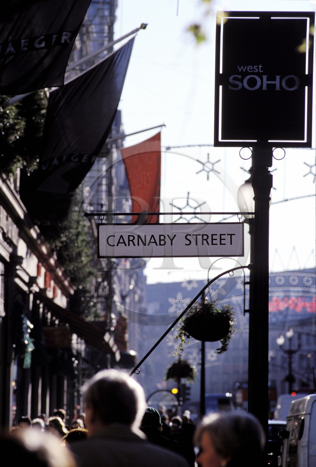 United Kingdom, London, Regent Street in the Carnaby district
