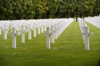 France, Meuse, Romagne-sous-Montfaucon, the World War I Meuse-Argonne American Cemetery and Memorial, the cemetery contains the largest number of American military dead in Europe (14246)