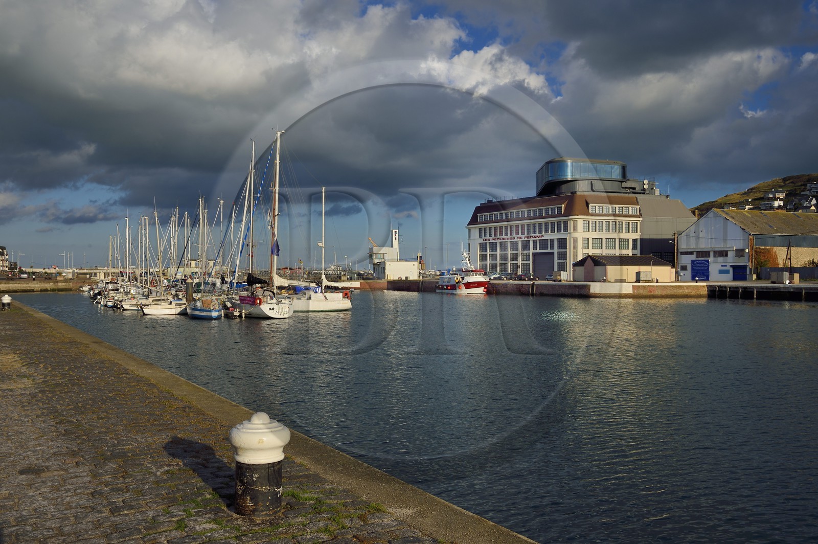 France, Seine-Maritime (76), Pays de Caux, Côte d'Albâtre, Les Pêcheries - Musée de Fécamp dans une ancienne sécherie de morue appartenant autrefois à l'armement morutier Les Pêcheries de Fécamp