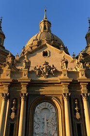 Espagne, Aragon, Saragosse, Plaza del Pilar, Basilique del Pilar (Notre-Dame du Pilier)