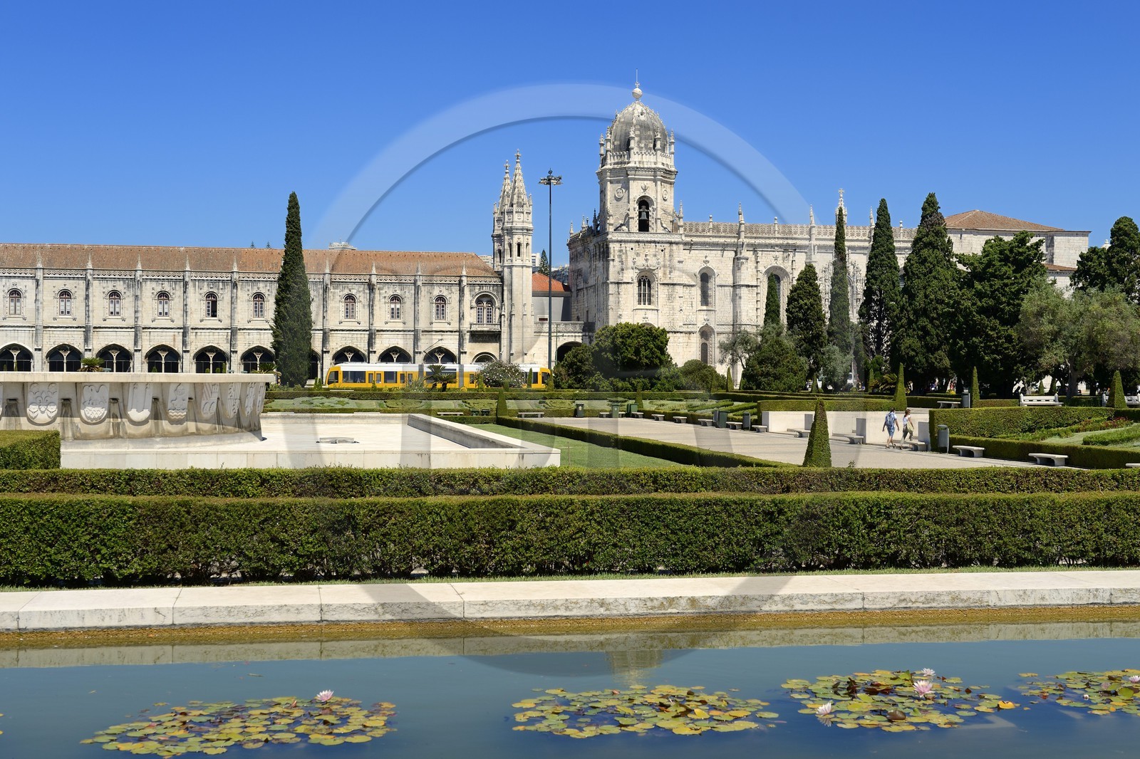 Portugal, Lisbon, Belem, Hieronymites Monastery (Mosteiro dos Jeronimos), listed as World Heritage by UNESCO, Santa Maria church