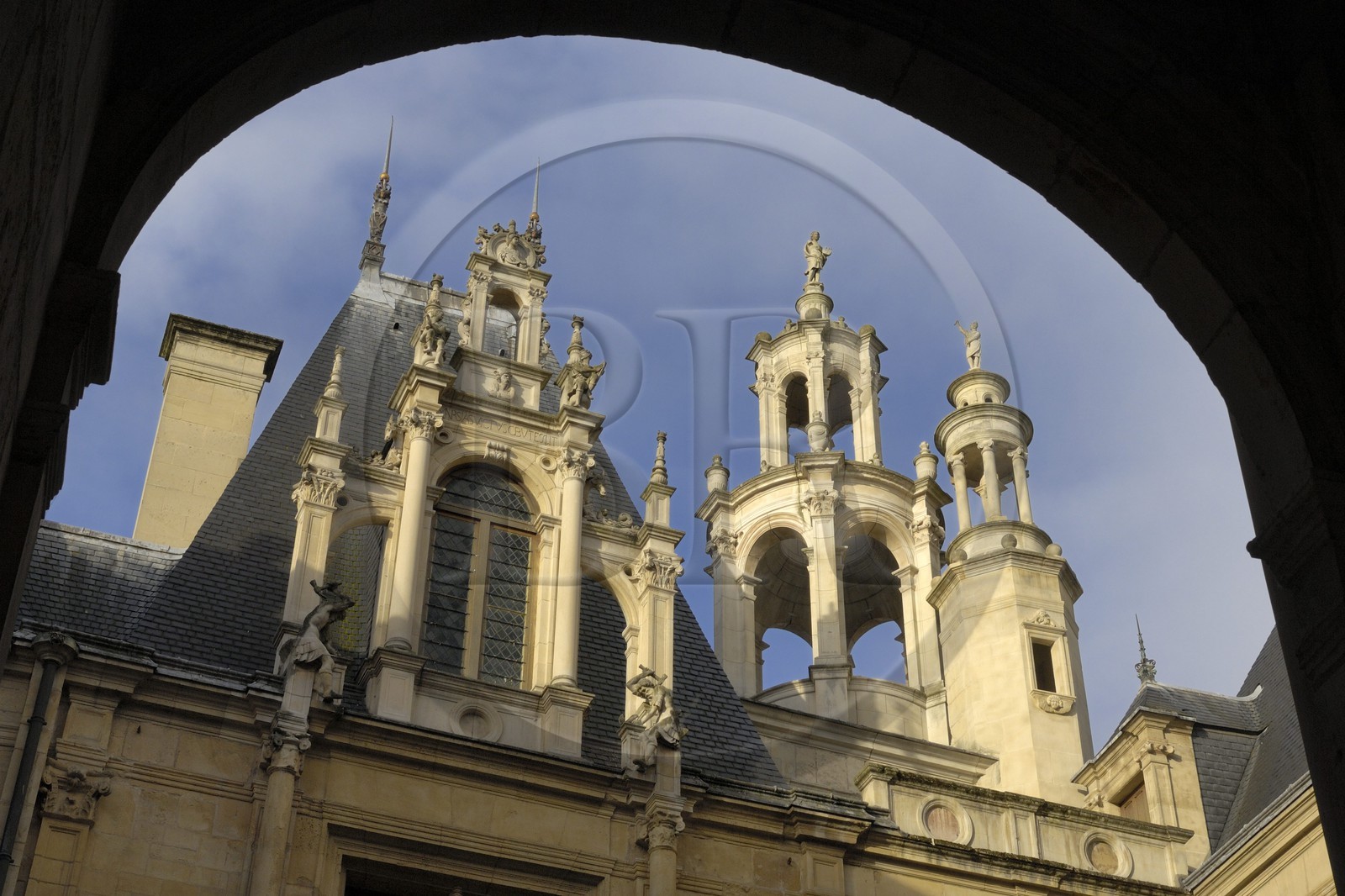 France, Calvados, Caen, Escoville mansion