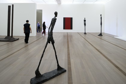 Suisse, Bâle, fondation Beyeler, oeuvres de Giacometti