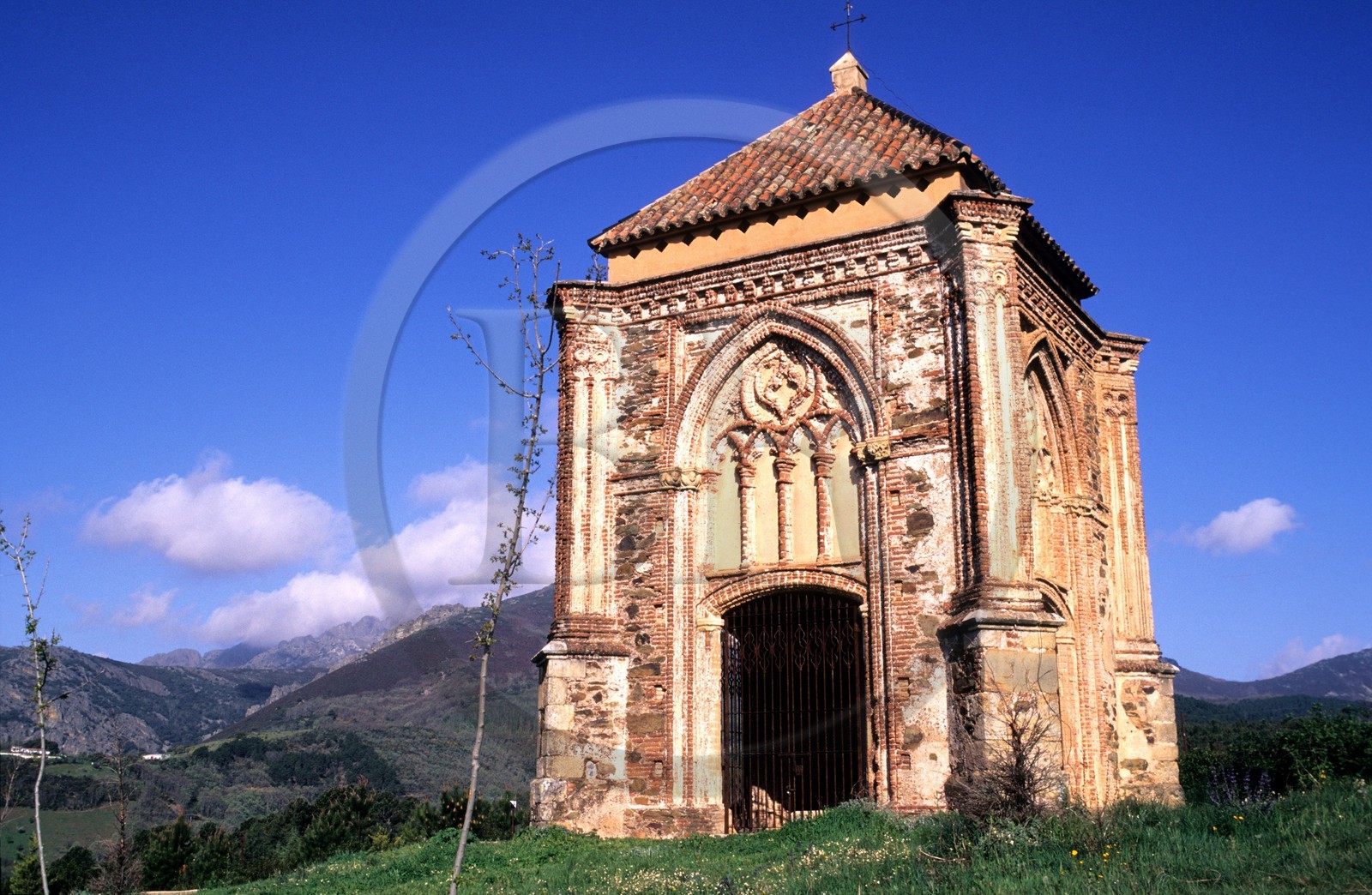 Spain, Estremadura, Guadalupe, Humilladero Chapel