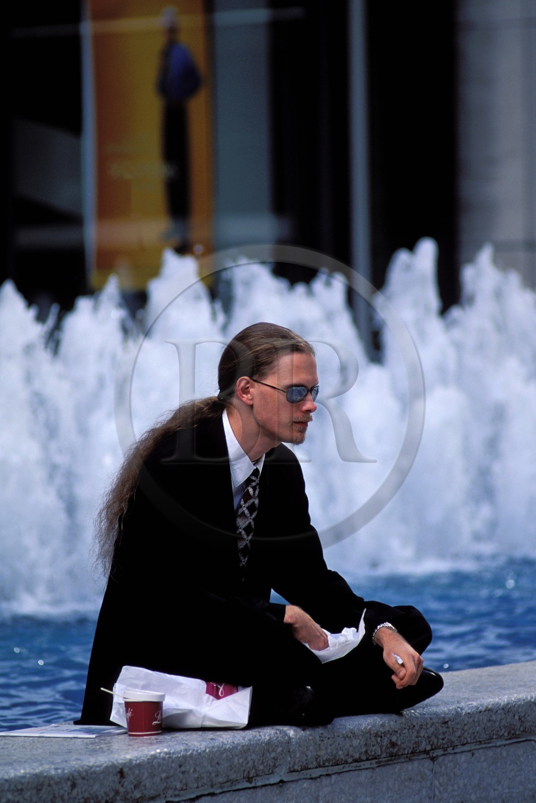 Etats-Unis, New York, Manhattan, Midtown, 6éme avenue   50 ème rue, face au Time Life Building