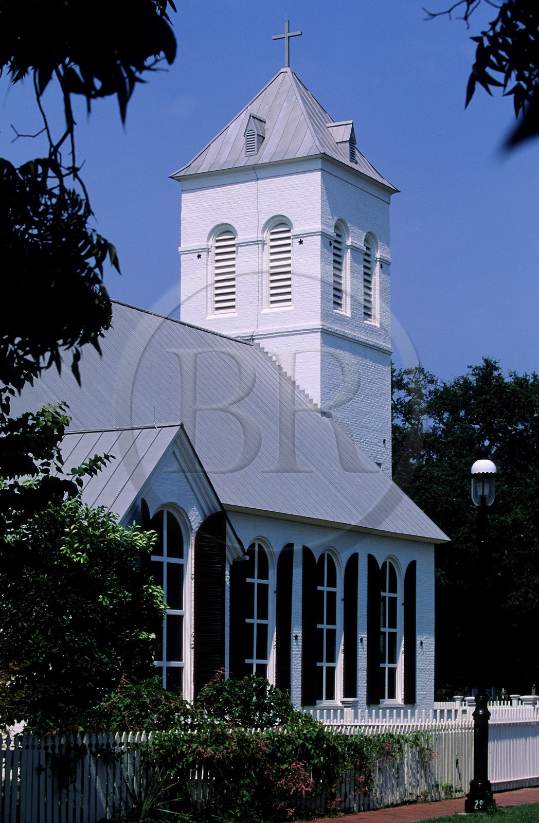 Etats-Unis, Floride, le Panhandle, Historic Pensacola Village, Old Christ Church (1830)
