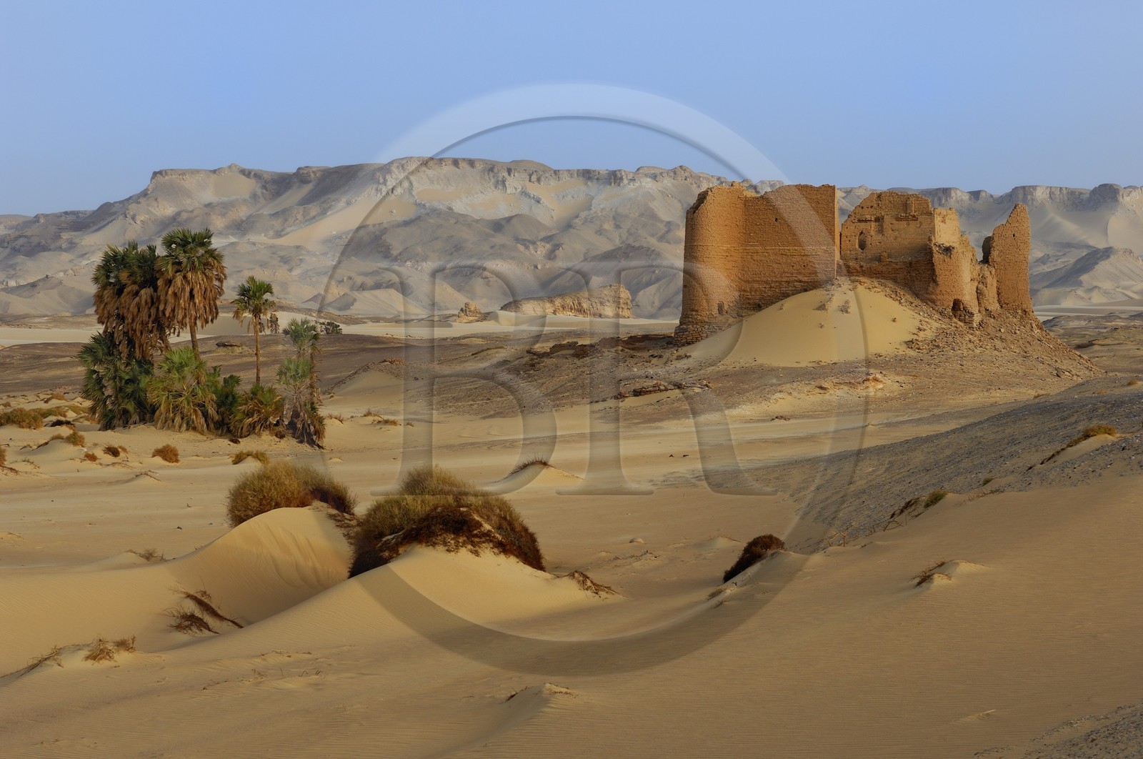 Egypt, Libyan Desert, Ain el Labakha Fortress East of Kharga