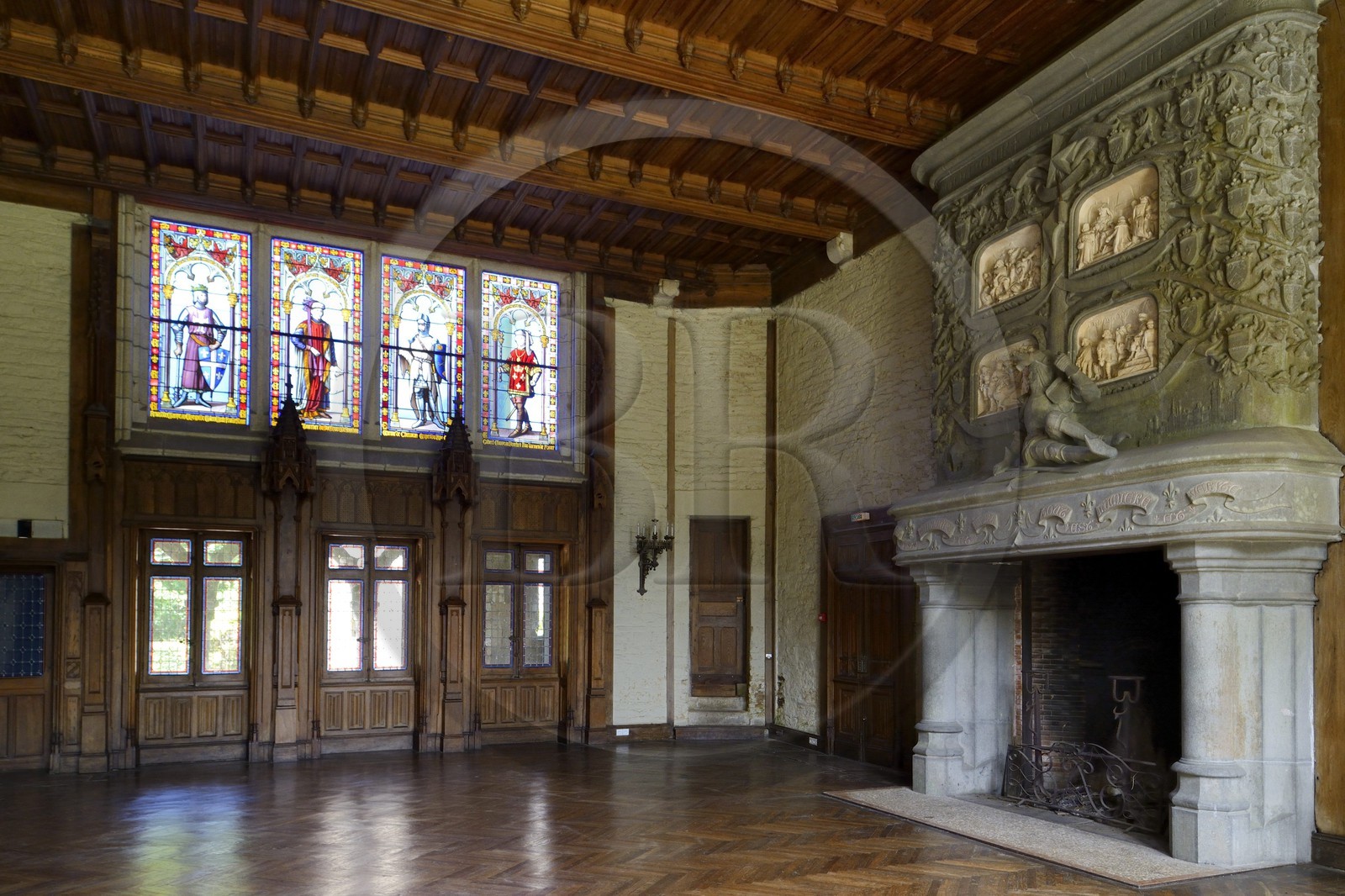 France, Finistère (29), le château de Keriolet aux environs de Concarneau