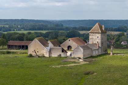 France, Nièvre, Epiry, Epiry castle, old fortified house of which only a tower remains, called the Vauban Tower, because the young Sébastien Le Prestre de Vauban lived there for a few months with his wife, whose family home it was.