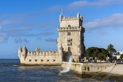 Portugal, Lisbonne, Bélem, Tour de Bélem (Torre de Bélem), classé Patrimoine Mondial de l'UNESCO