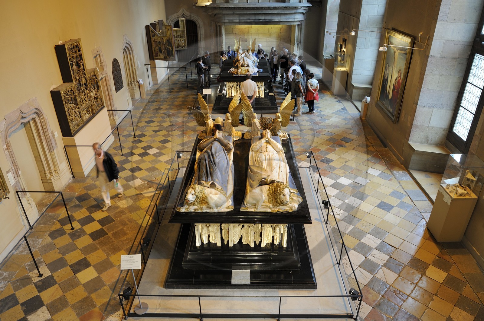 France, Côte d'Or (21), Dijon, Palais des Ducs, tombeau de Jean sans Peur et de Marguerite de Bavière