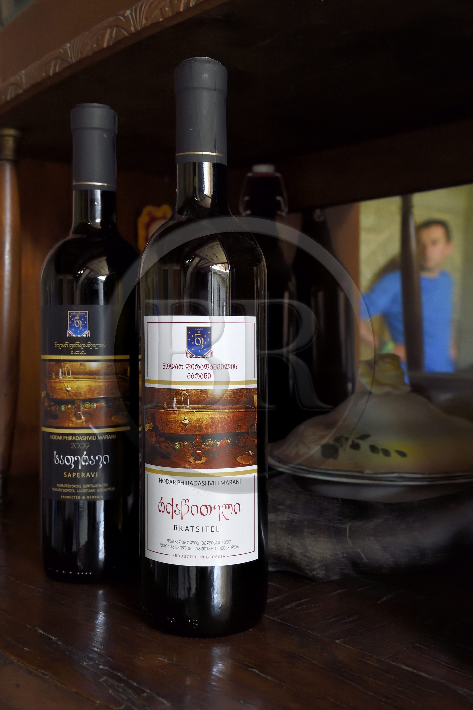 Géorgie, Kakheti, Gurjaani, Velistsikhe, Nordari, cave à vin et producteur