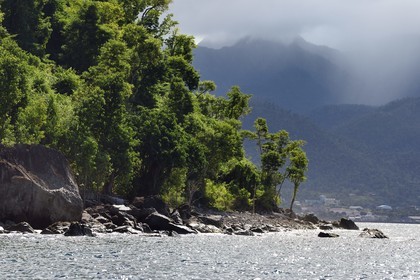 Caribbean, Dominica Island, Portsmouth, Cabrits National Park, Fort Shirley Point in Prince Rupert Bay