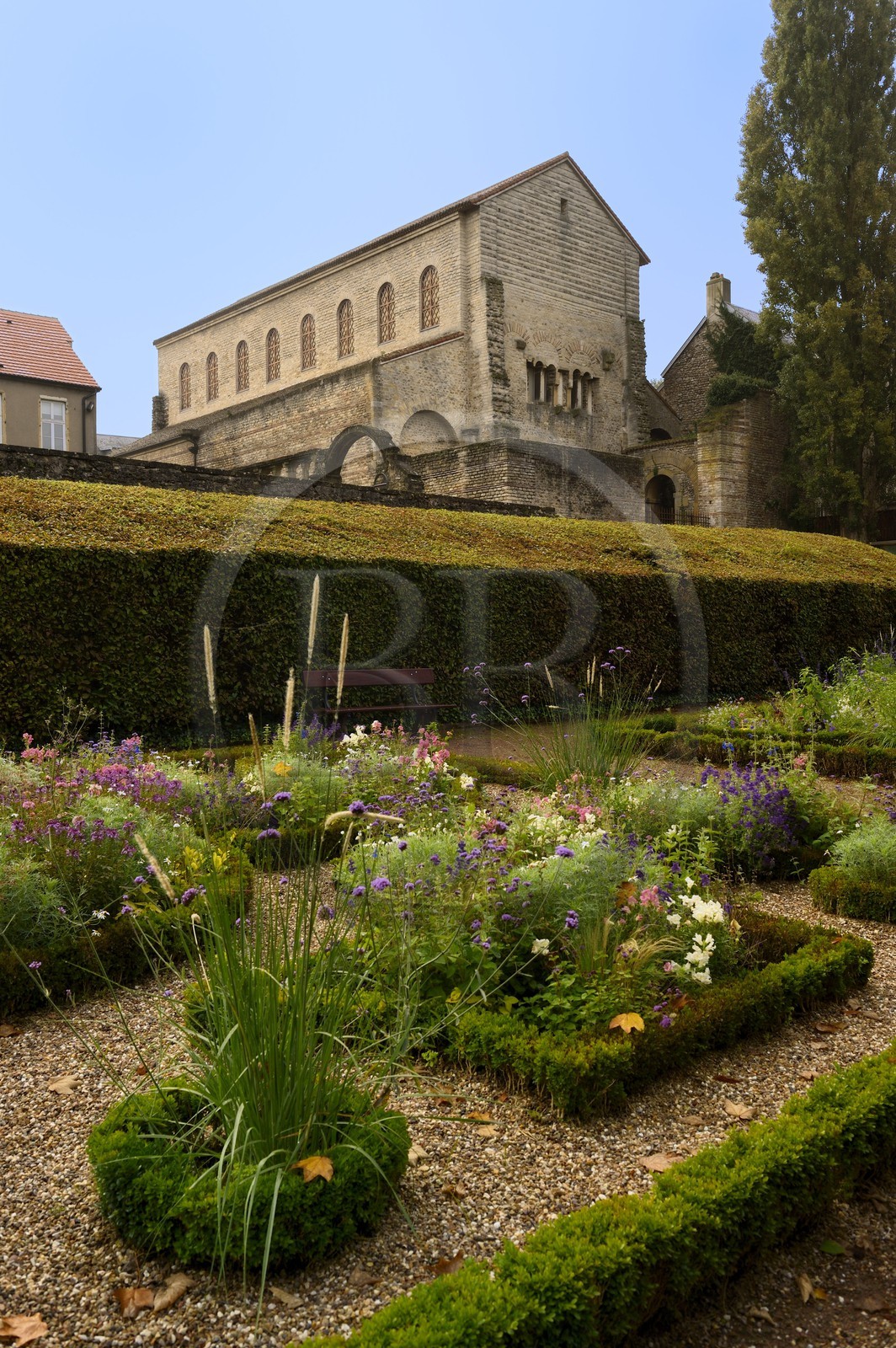 France, Moselle, Metz, the church of Saint-Pierre-aux-Nonnains dating from the 4th century, during the Roman era the building was used as a palaestra and integrated to a thermal unit