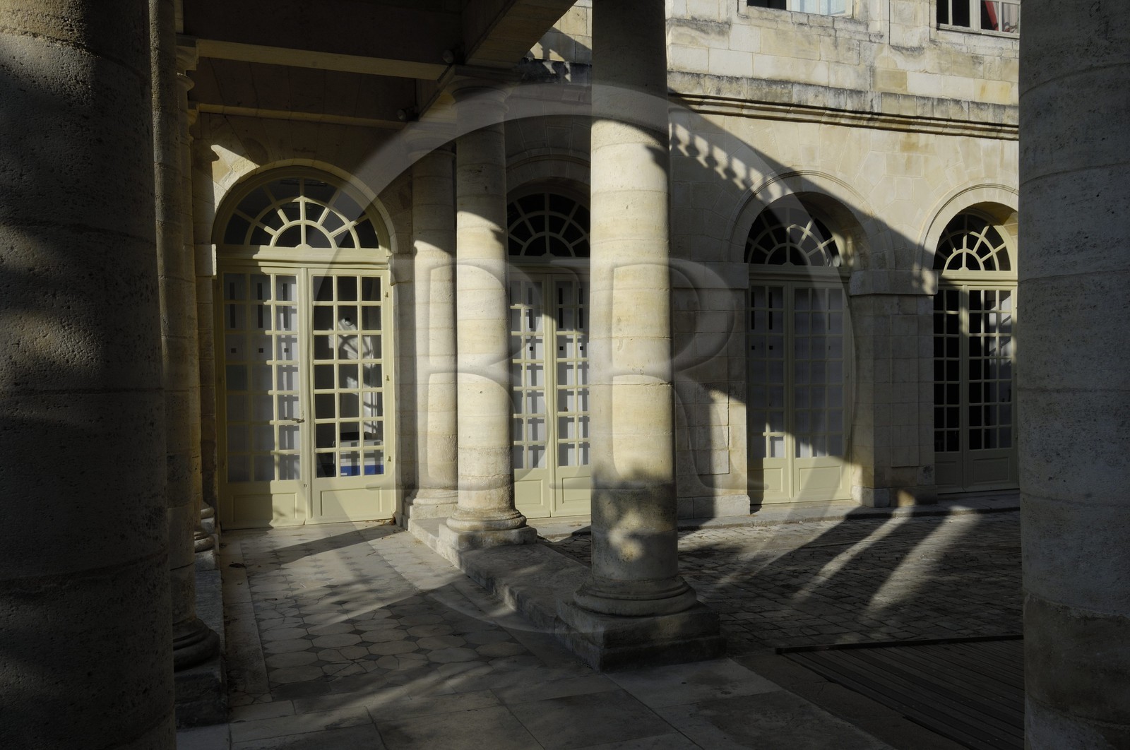 France, Charente-Maritime (17), La Rochelle, hôtel de la Bourse, chambre de commerce