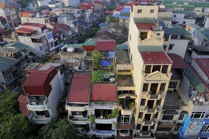Vietnam, Hanoï, la vieille ville dans le quartier des 36 rues