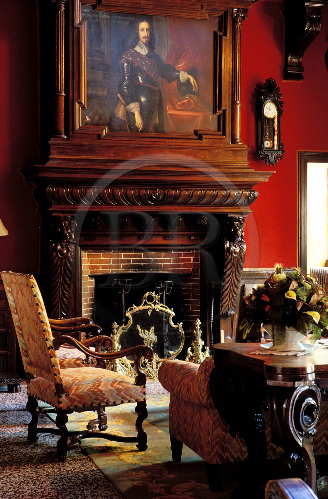 France, Haute-Saône (70), village de Gray, l' hôtel restaurant du château de Rigny