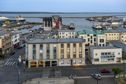 France, Finistère (29), Brest, le port de commerce