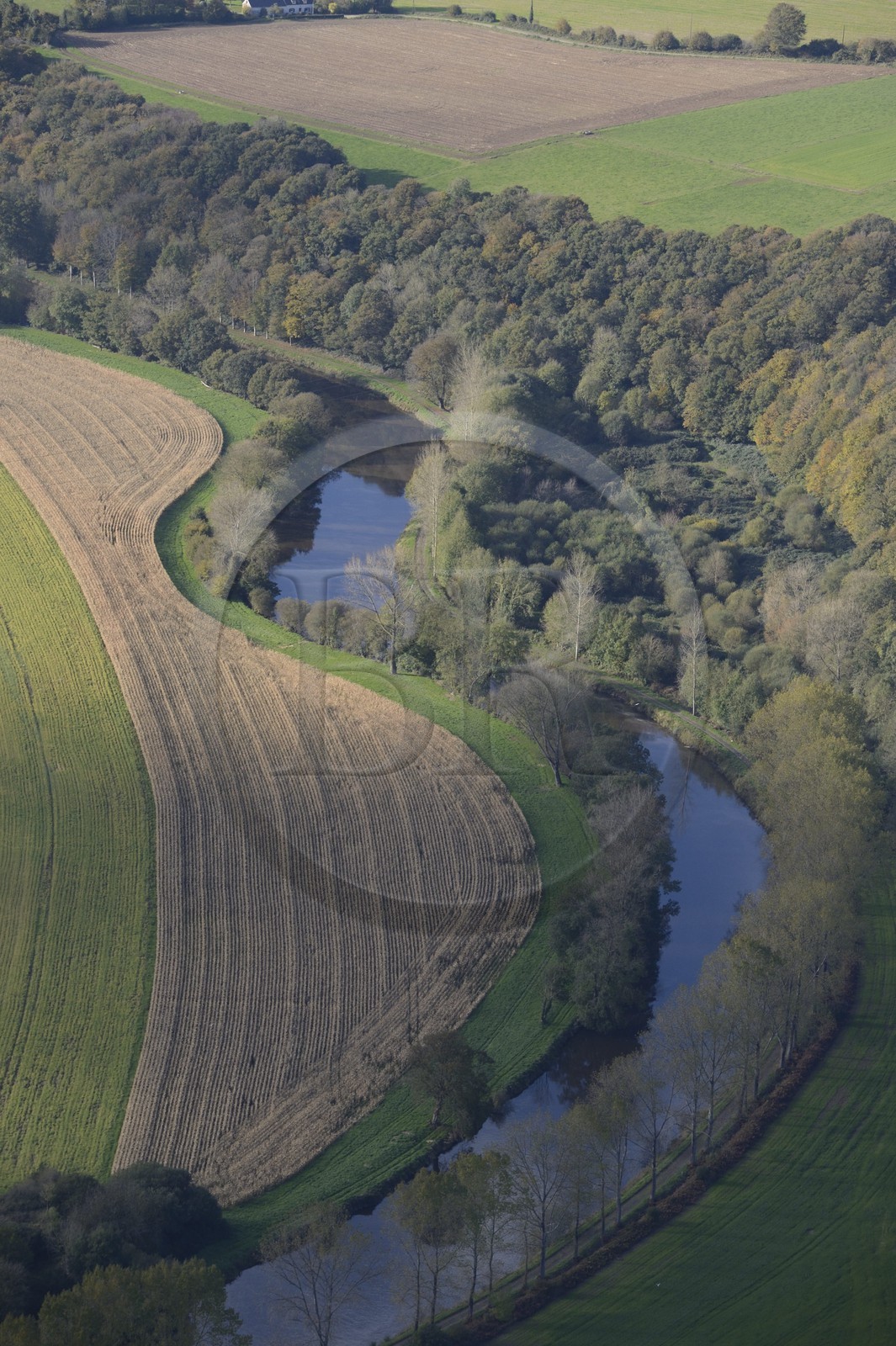 France, (photo aérienne)