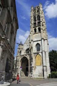 France, Seine-Maritime (76), Rouen, musée Le Secq des Tournelles, collection unique au monde de ferronnerie regroupant notamment des enseignes