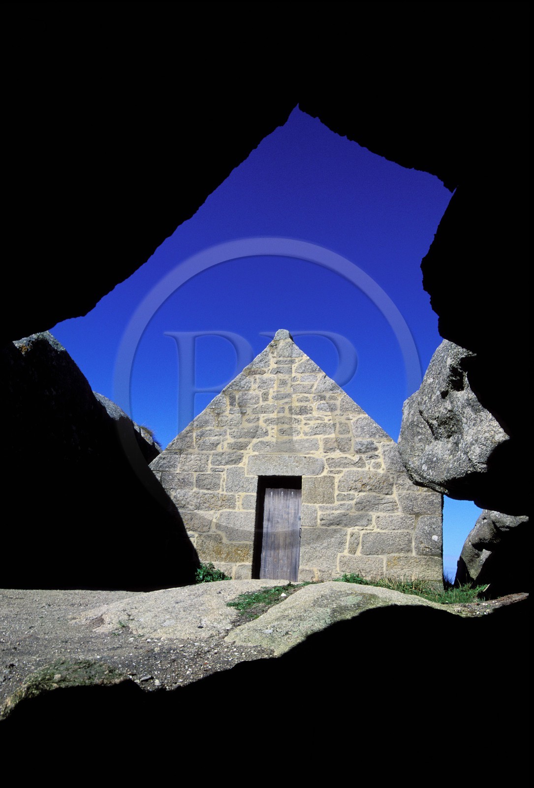 France, Finistère (29), Brignogan-Plages, Ménéham, la maison des douaniers