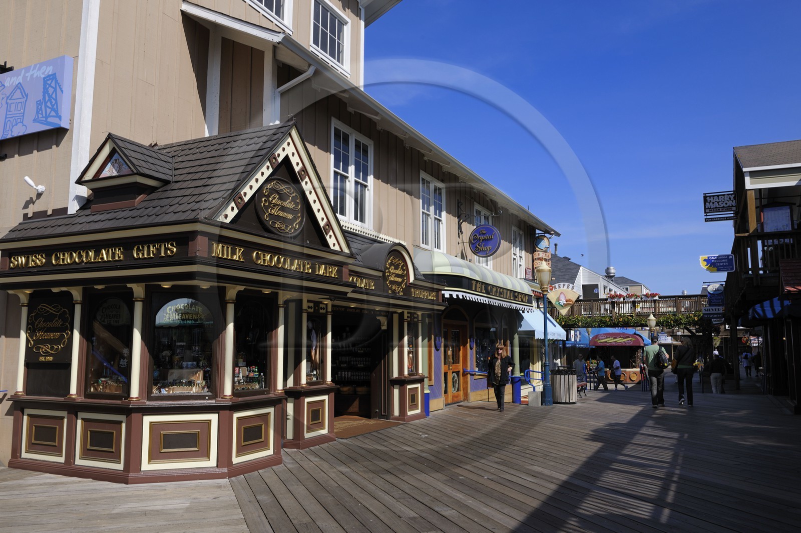 Etats-Unis, Californie, San Francisco, le très touristique Pier 39 sur le Fisherman's wharf