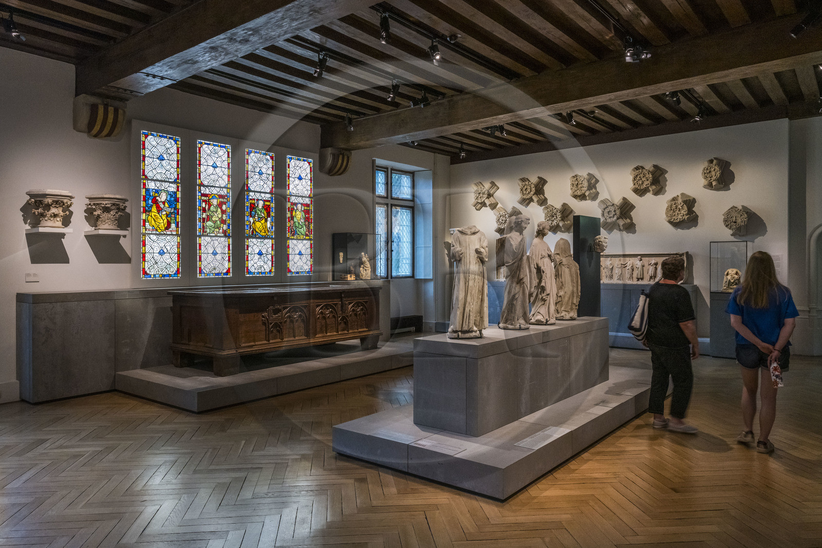 France, Paris (75), Musée de Cluny - Musée national du Moyen-Age, collection du Nord de la France, XIIIe siècle