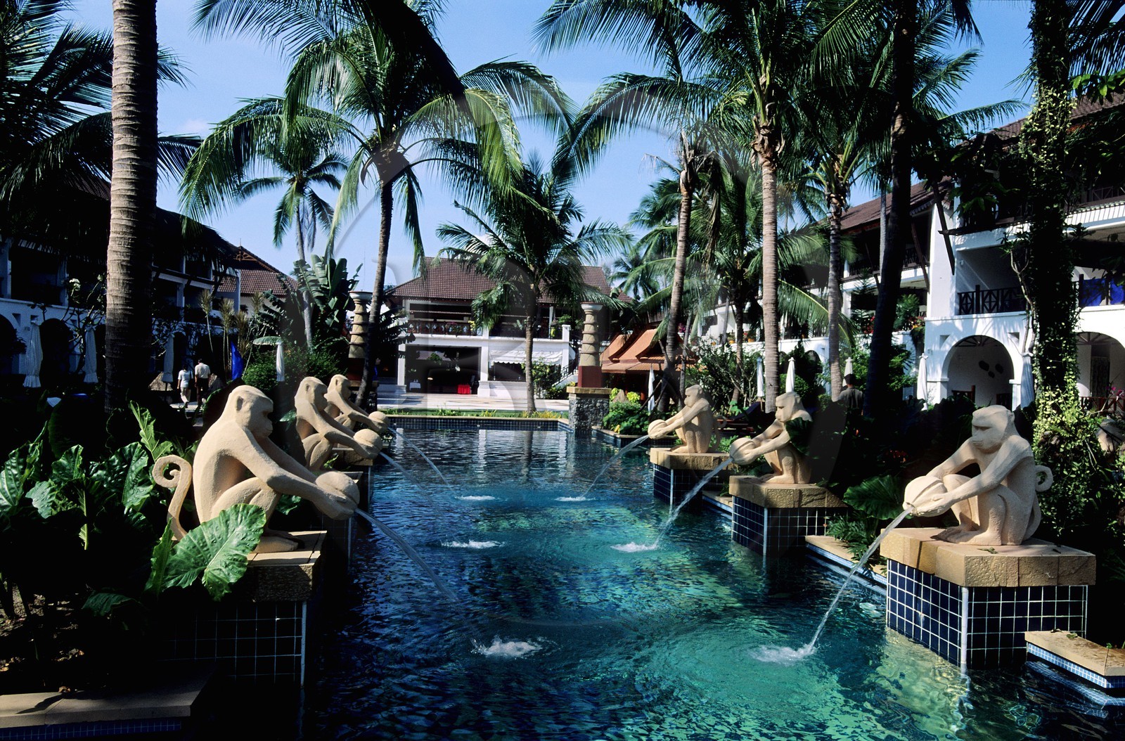 Thaïlande, golfe de Siam, île de Ko Samui, l' hôtel Impérial Boat House