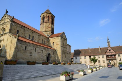 France, Bas-Rhin (67), Rosheim, église romane Saint-Pierre et St-Paul