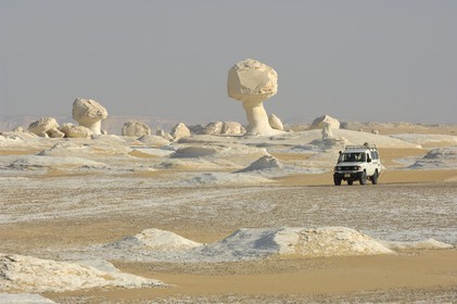 Egypt, Libyan Desert, the White Desert North of Farafra