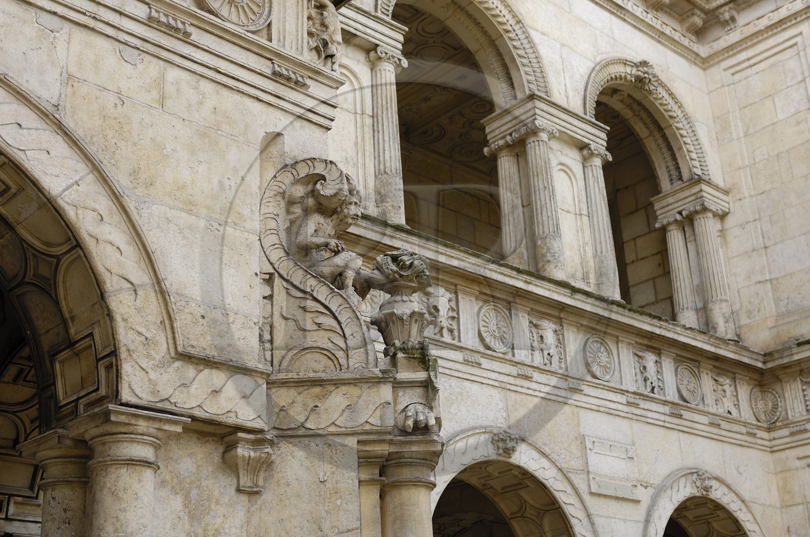 France, Charente-Maritime (17), La Rochelle, maison Henri II rue des Augustins