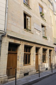 France, Paris, Nicolas Flamel's former House built in 1407, 51 Montmorency street