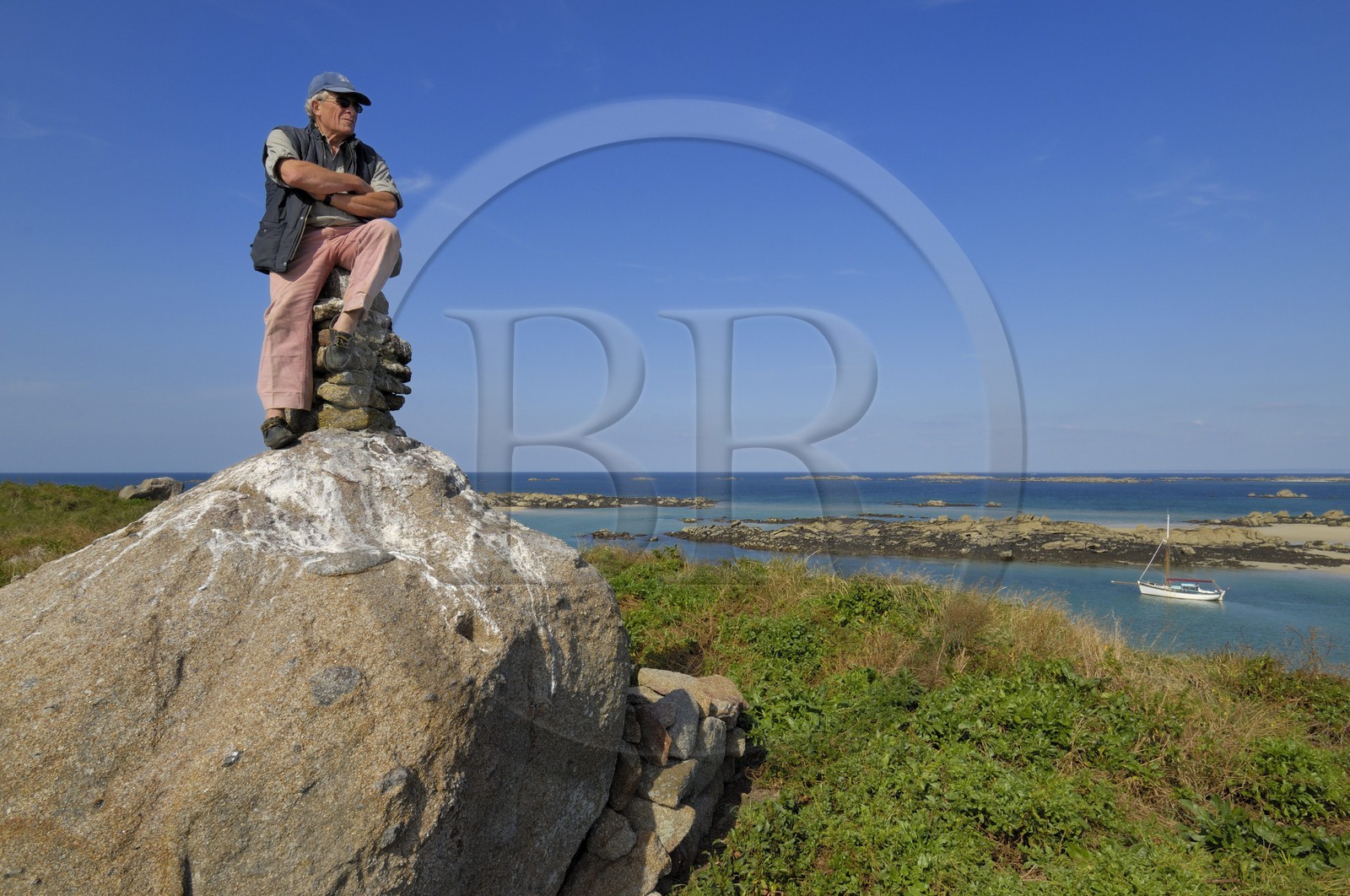 France, Manche, Iles Chausey