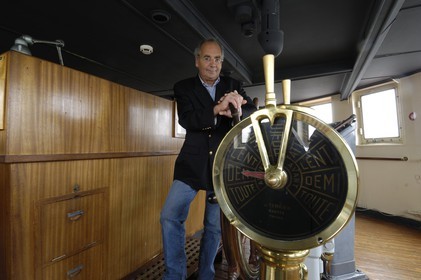 France, Charente-Maritime (17), La Rochelle, Monsieur Schnepp dans le France 1 (musée maritime)