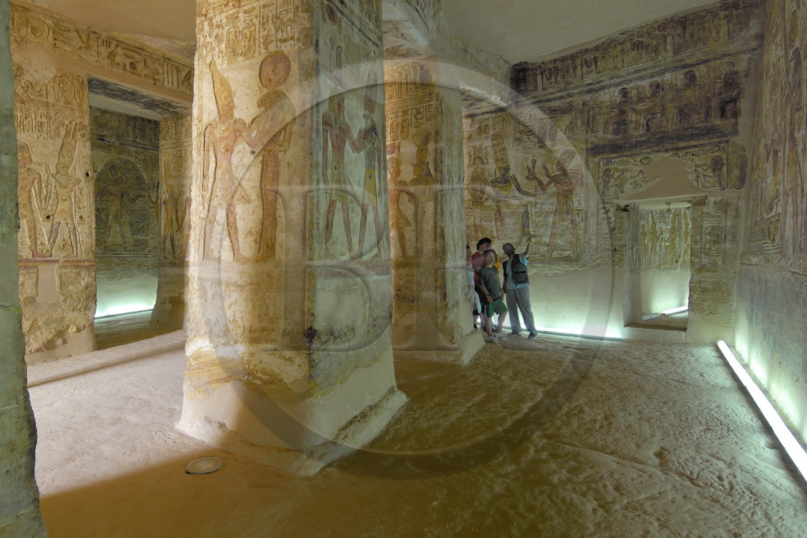 Egypte, Haute Egypte, Nubie, Lac Nasser, site d'Amada, temple de Derr