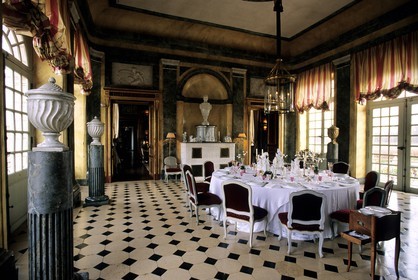 France, Eure (27), Neubourg, Château de Champ-de-Bataille, propriété du décorateur Jacques Garcia