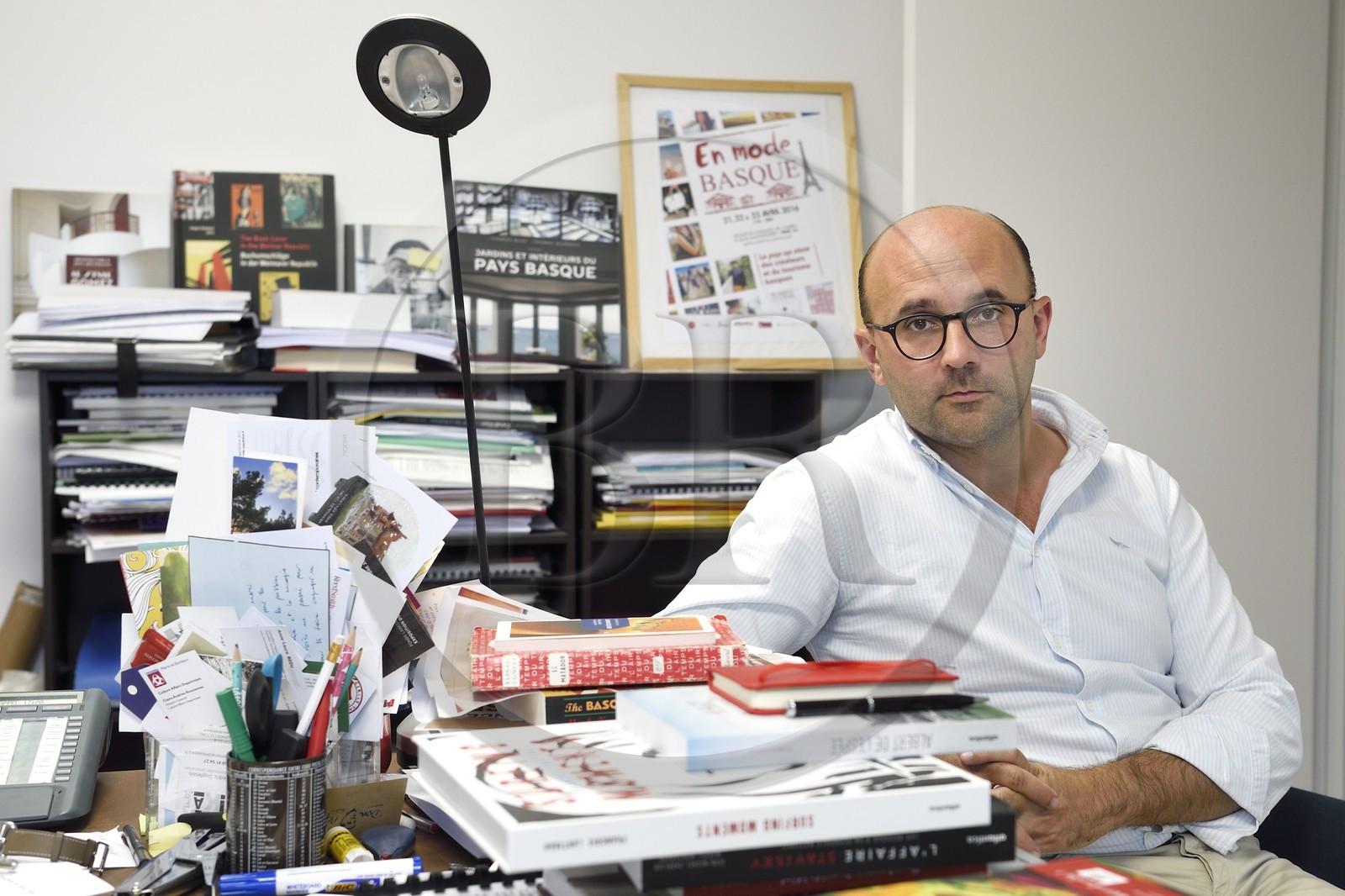 France, Pyrénées-Atlantiques (64), Pays-Basque, Biarritz, Jean Le Gall directeur général des Editions Atlantica