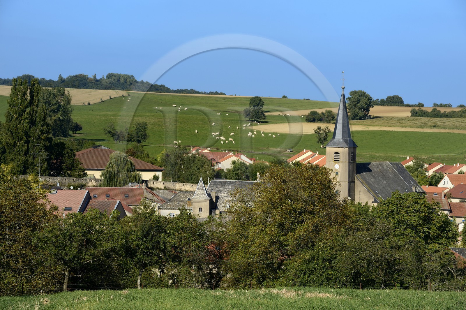 France, Moselle (57), Rodemack, labellisé Les Plus Beaux Villages de France