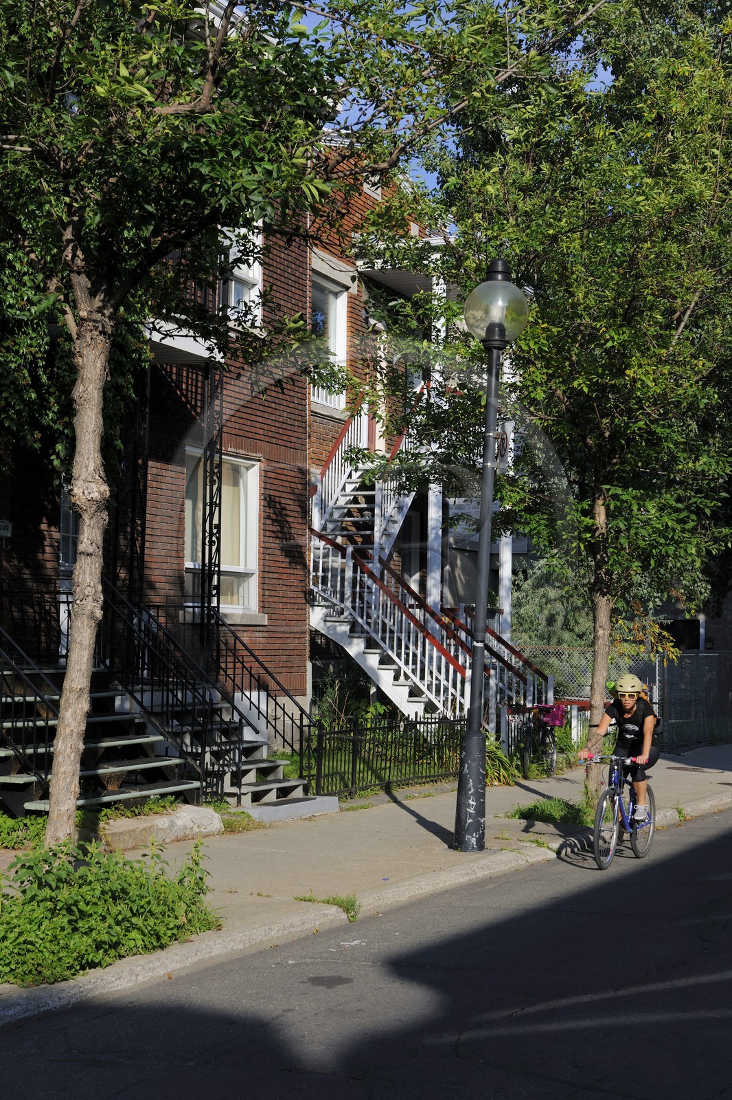 Canada, province de Québec, Montréal, quartier du Plateau Mont Royal
