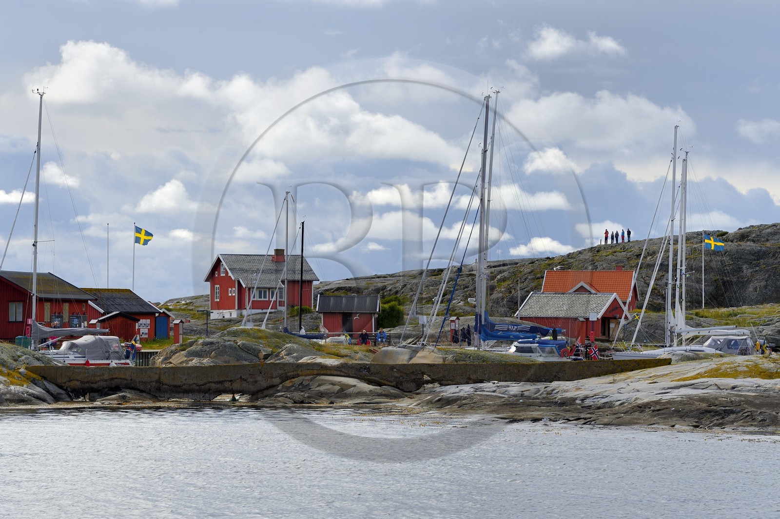 Sweden, Västra Götaland, Väderöarna (weather islands) off Fjällbacka, the small harbourg