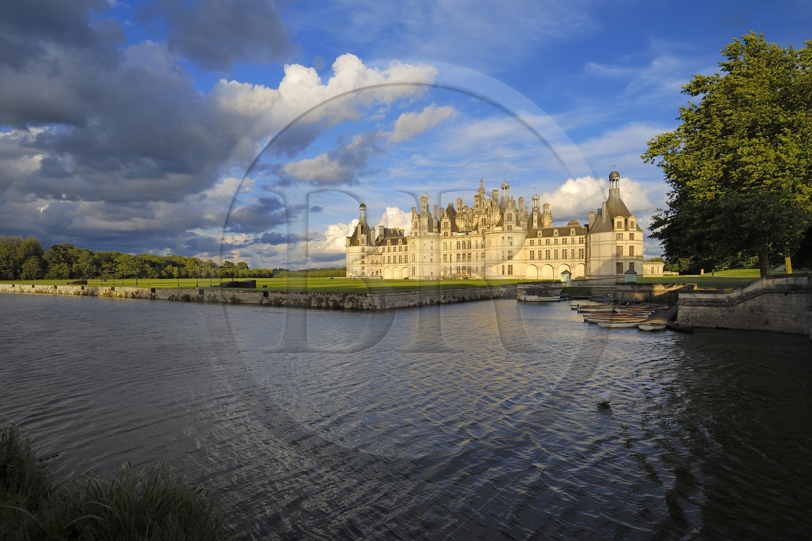France, Loir et Cher (41), Vallée de la Loire classée Patrimoine Mondial de l' UNESCO, château de Chambord