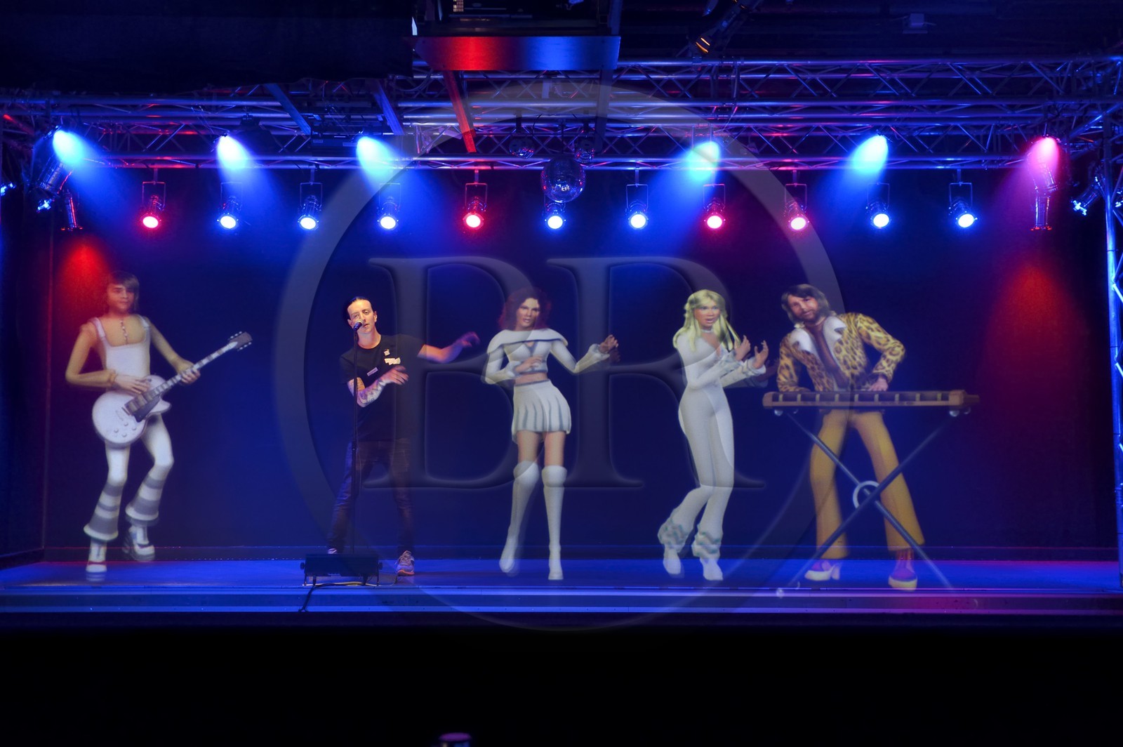 Sweden, Stockholm, the very interactive ABBA The Museum