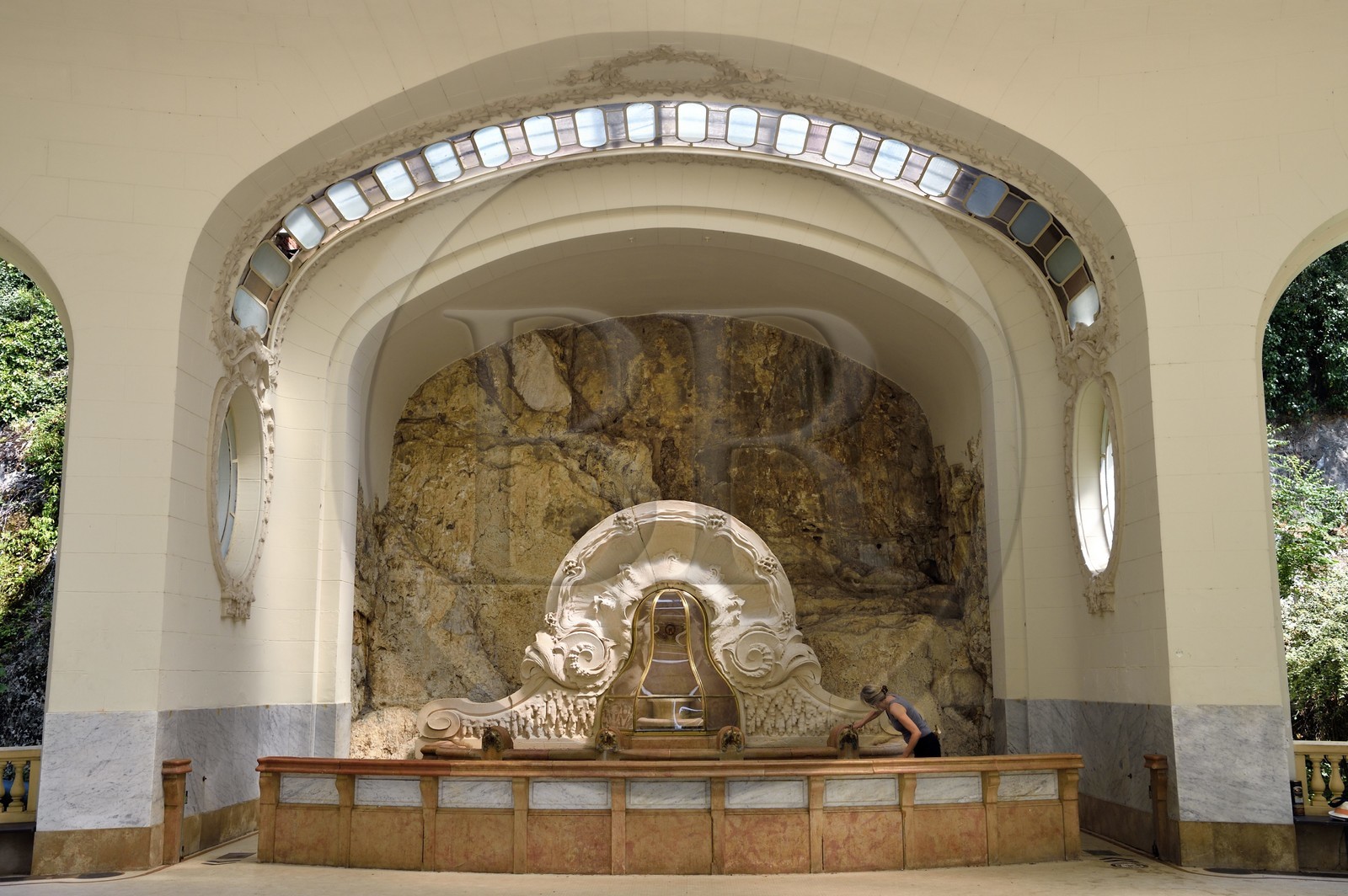 France, Allier (03), Vichy, Vichy-Célestins water spring pavilion