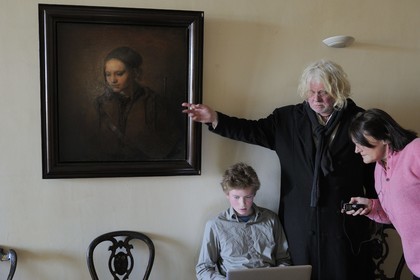 France, Yvelines (78), Maisons-Laffitte, le peintre suédois Odd Nerdrum