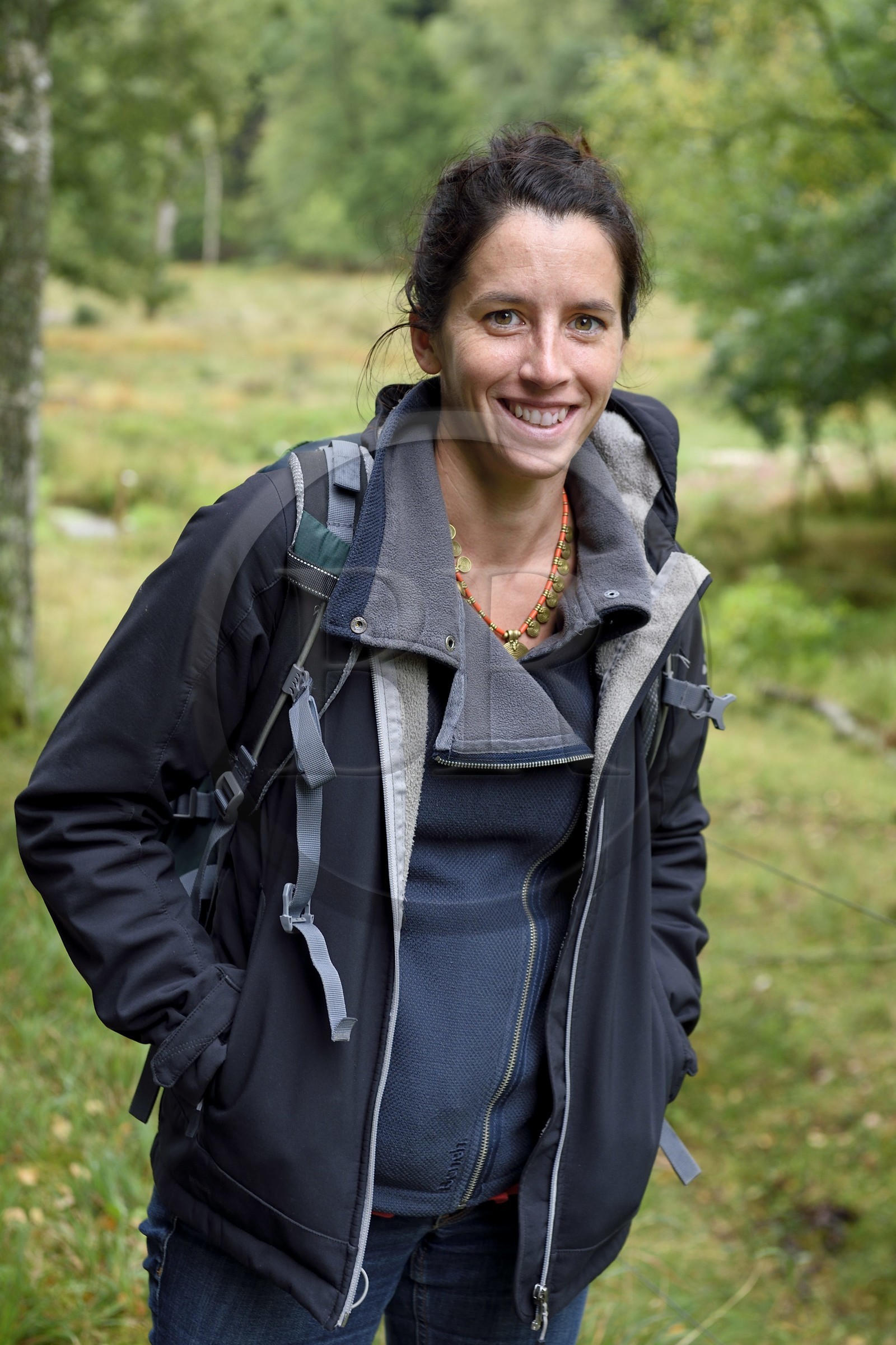 France, Bas-Rhin (67), Parc naturel régional des Vosges du Nord, Niedersteinbach, Marie L’Hospitalier, chargée de mission Natura 2000 au sein du Parc naturel régional des Vosges du Nord