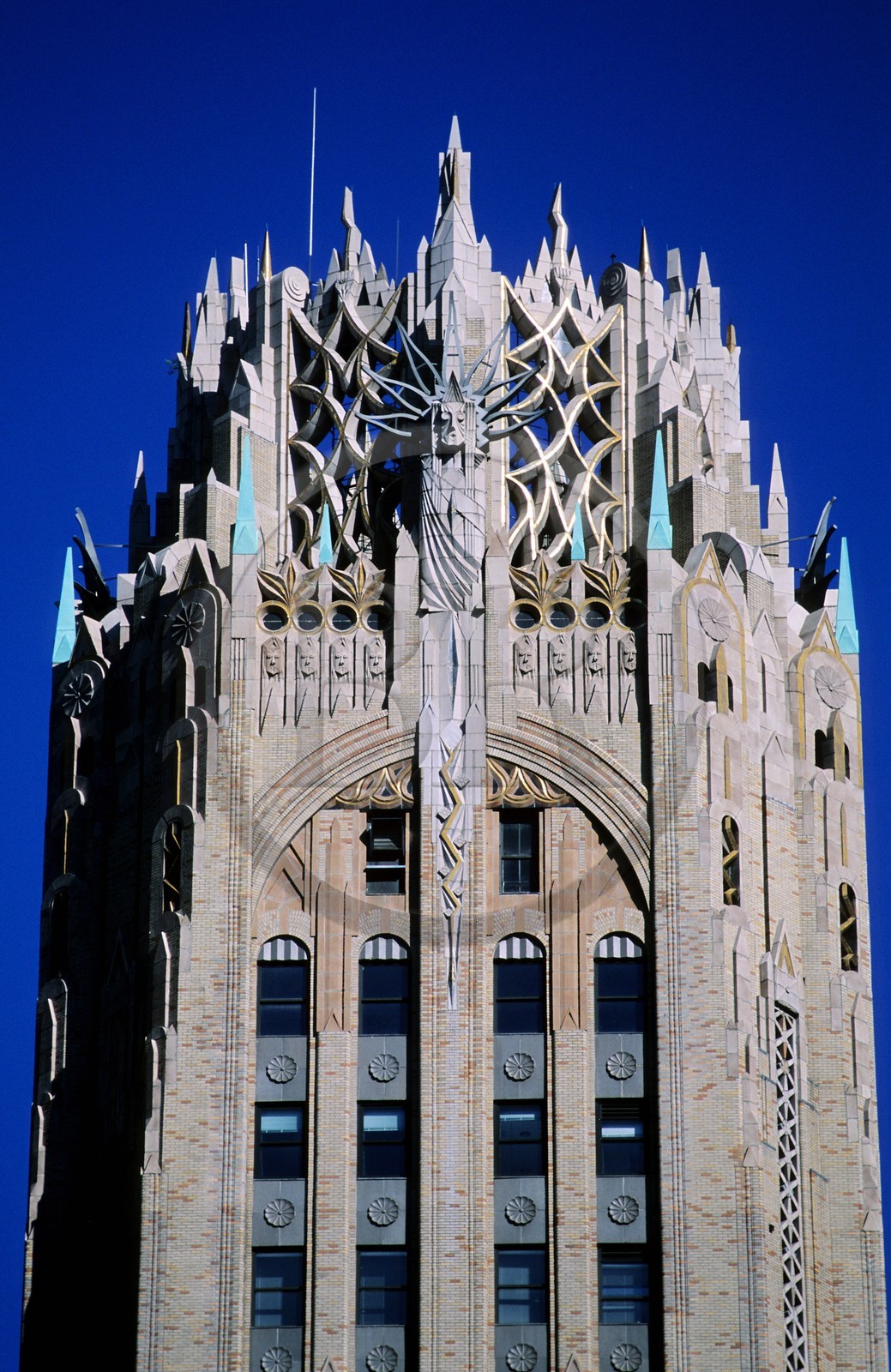 Etats-Unis, New York, Manhattan, Midtown, 51st street et Lexington, General Electric Building