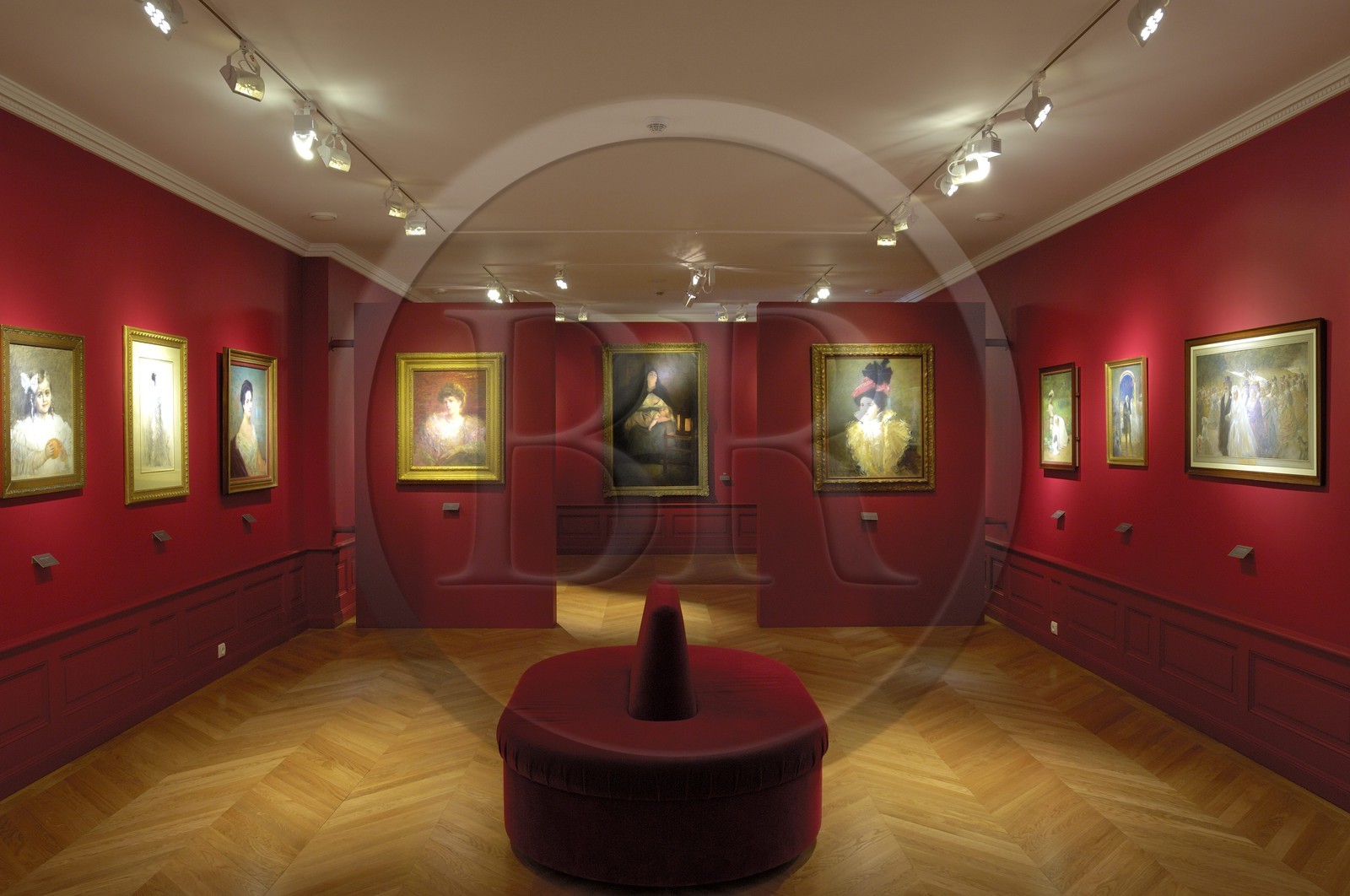 France, Calvados (14), la Suisse normande, Condé-sur-Noireau, musée consacré à Charles Léandre