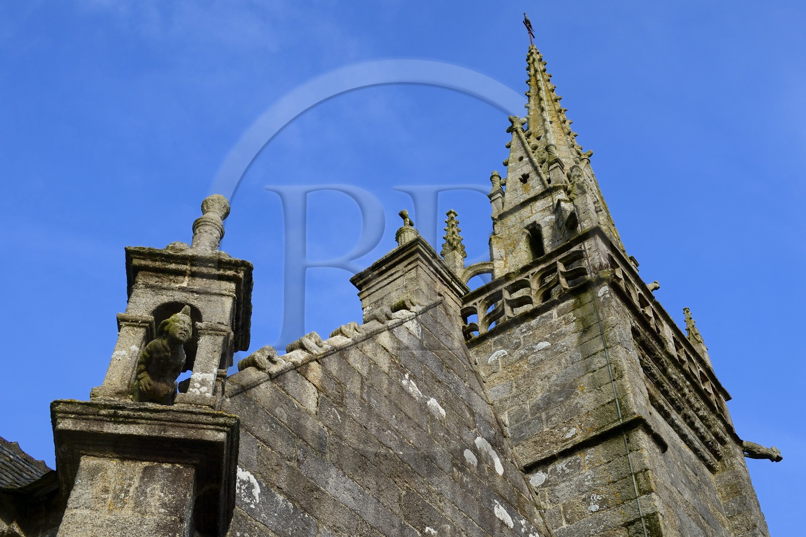 France, Finistere, Guimiliau, the church in the Parish close (enclos paroissial)