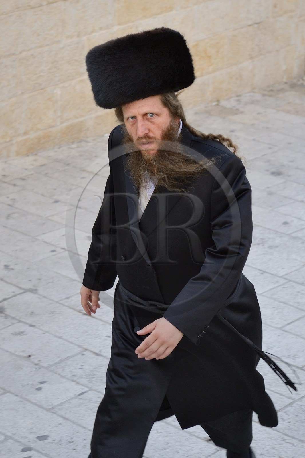 Israel, Jérusalem, ville sainte, vieille-ville classée Patrimoine Mondial de l'UNESCO, Juif orthodoxe