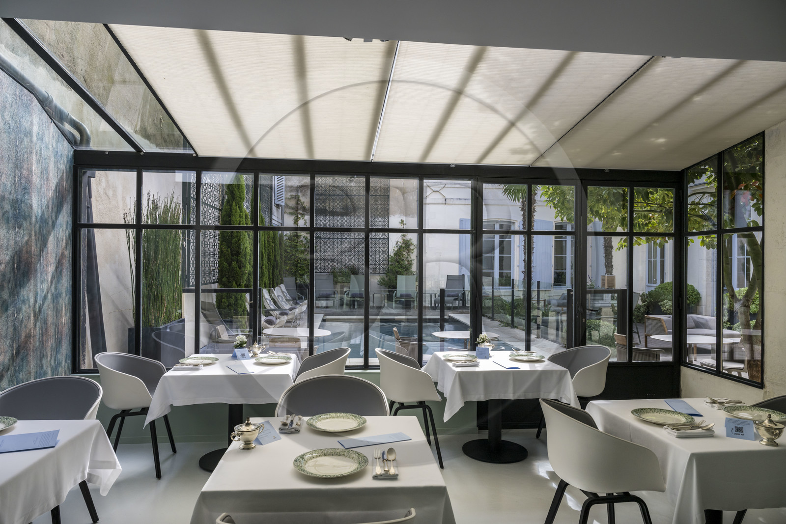 France, Charente-Maritime (17), La Rochelle, La Villa Grand Voile, hotel Relais & Châteaux du chef étoilé Christopher Coutanceau et de Nicolas Brossard